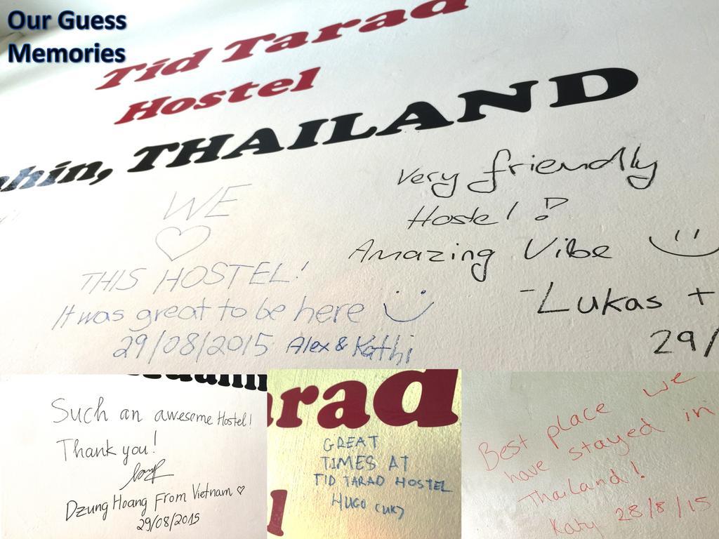 Tid Tarad Hostel Хуа Хин Екстериор снимка